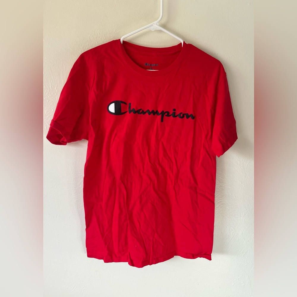 Red Champion Shirt